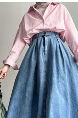 One Button Skirt