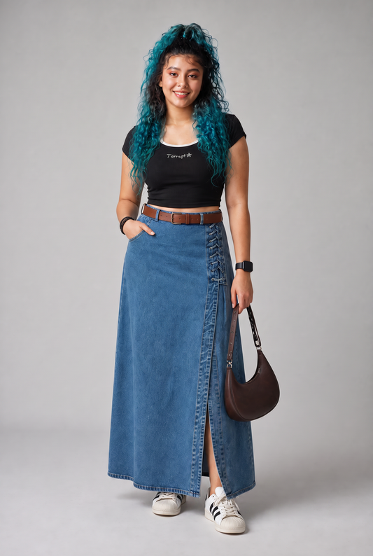 Vibrance Skirt Medium Acid Shade