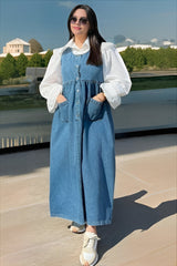 Front Button Pinafore