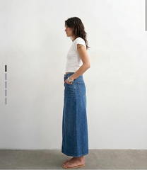 Straight Cut Skirt