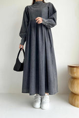 Ruffled Denim