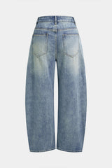 Metallic Decore High waisted Jean