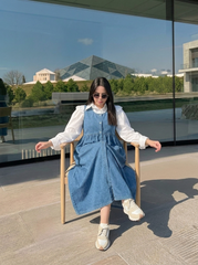 Front Button Pinafore