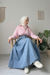 One Button Skirt