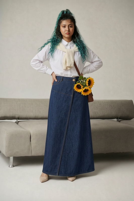 Bliss Skirt Rinse Wash Shade